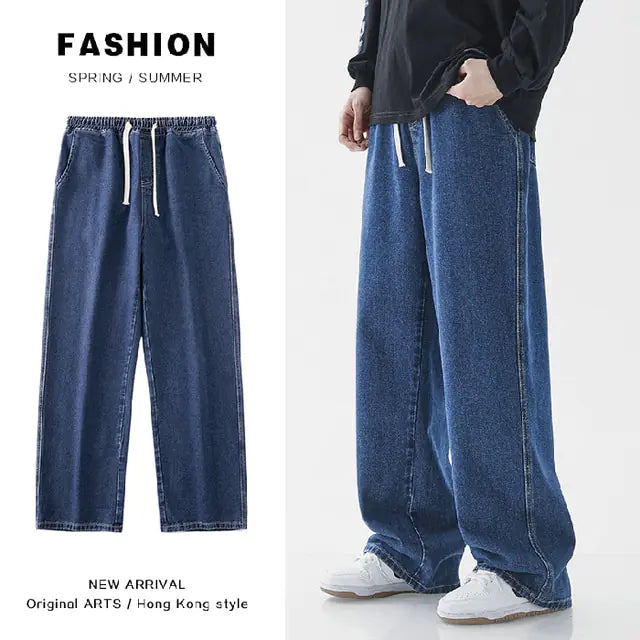 Oversized Wide Leg Jeans,