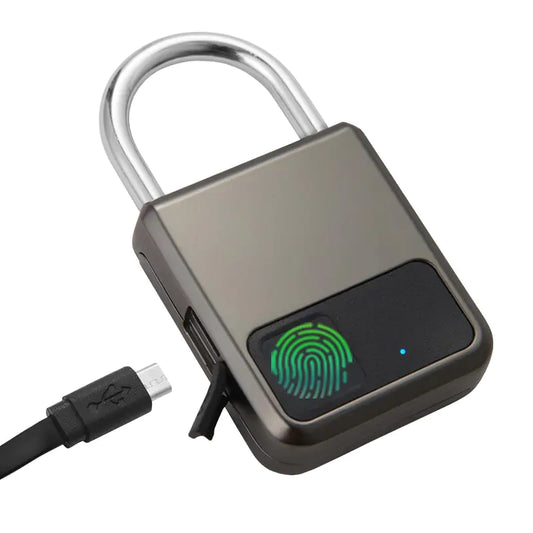 Security Unlock Fingerprint Padlock